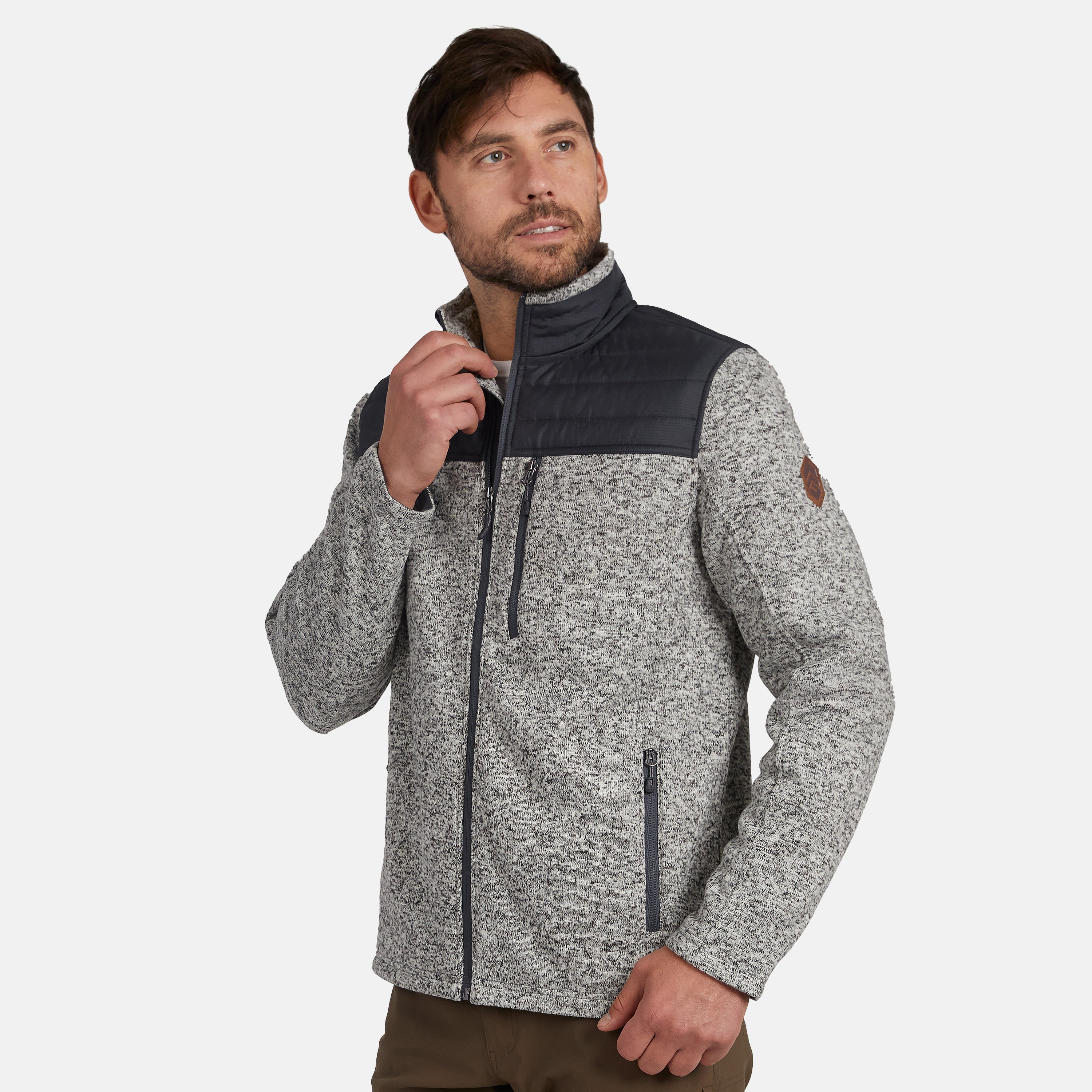 Free Country Men's Frore Knit Fleece Jacket
