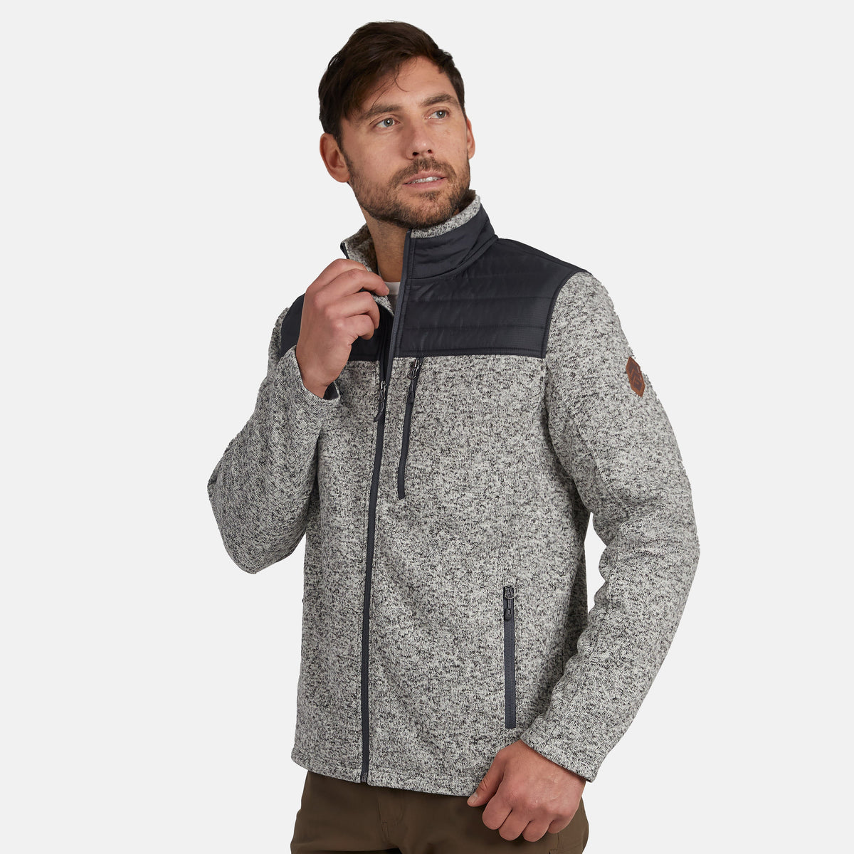 Free Country Men's Frore Knit Fleece Jacket