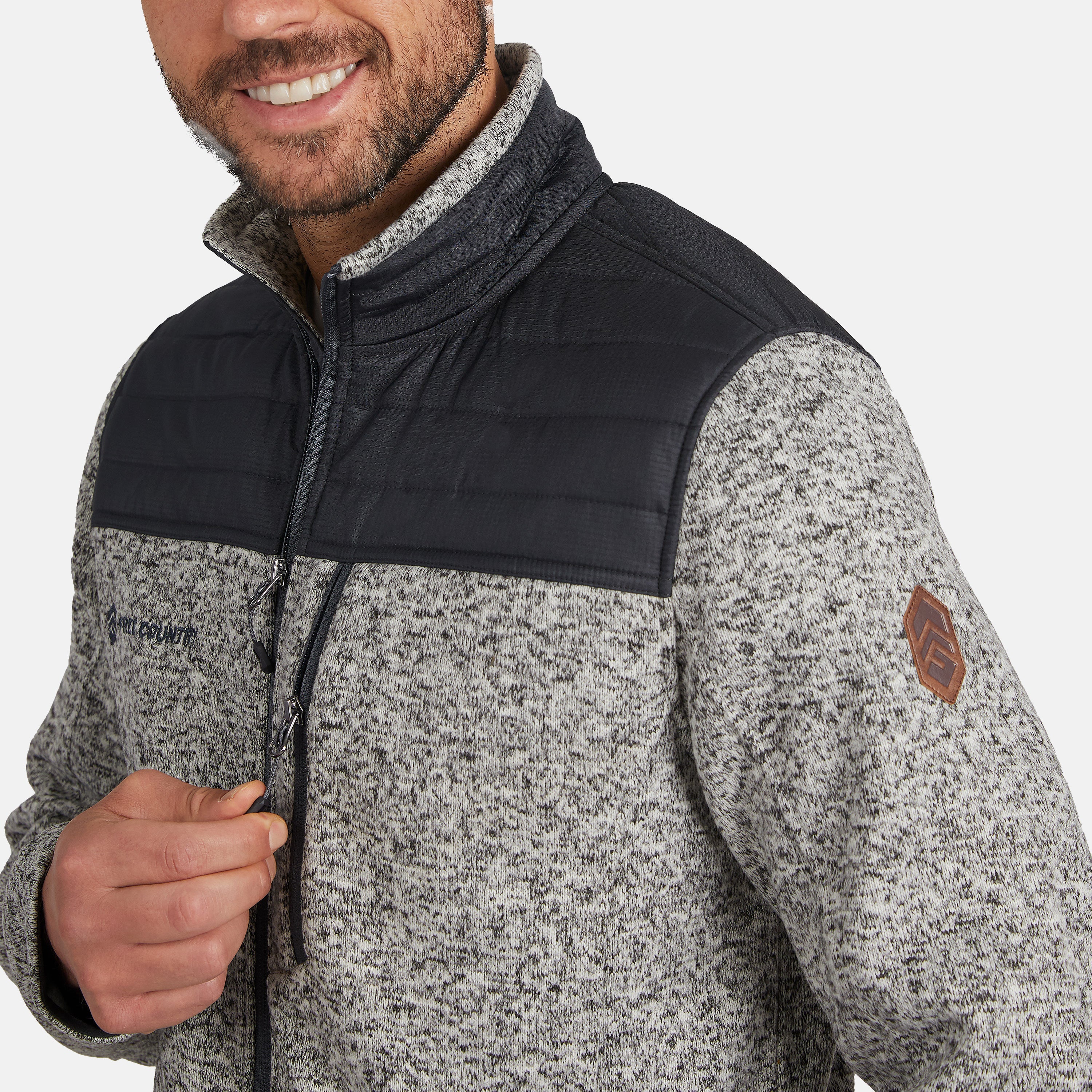 Free Country Men's Frore Knit Fleece Jacket