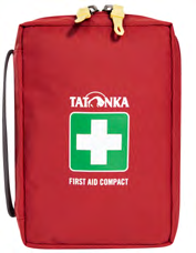 Tatonka First Aid Compact article 2696 in red, 2027 manufacturer illustration