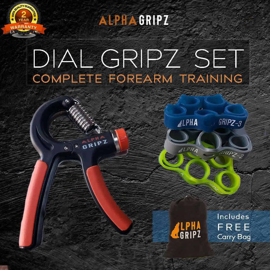 DIAL GRIPZ - Strengthener Set by Alpha Gripz