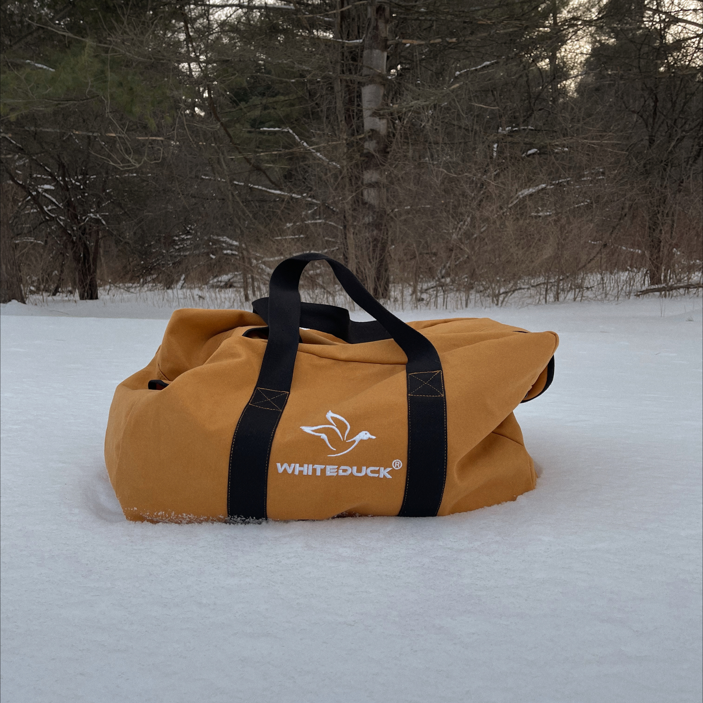 White Duck Hoplite Canvas Parachute Bag