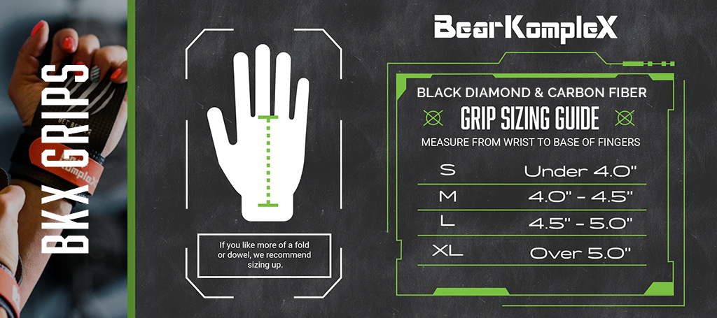 Bear Komplex Carbon Comp 2-Hole Hand Grips by Bear KompleX