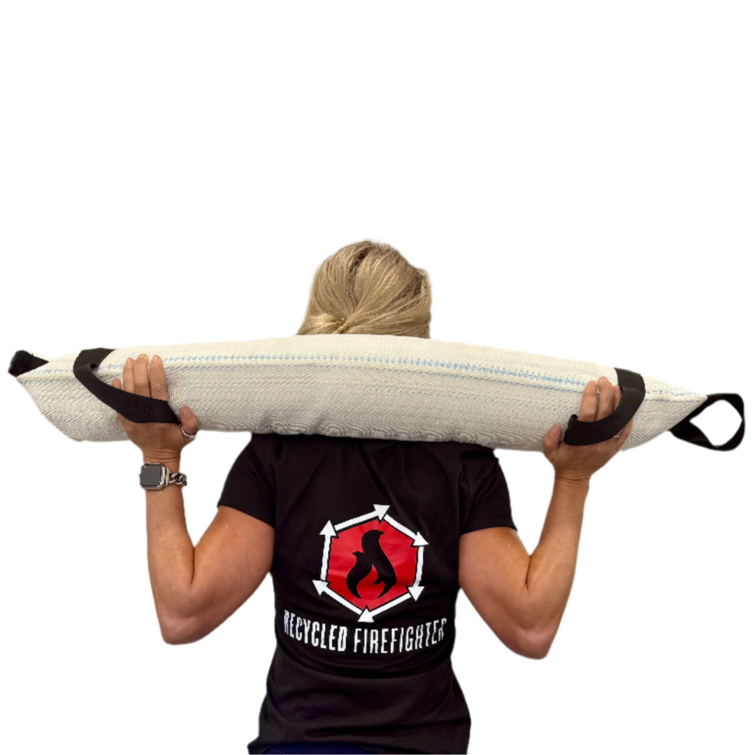 Recycled Firefighter Workout Battle Bag - Blaze — product view 15