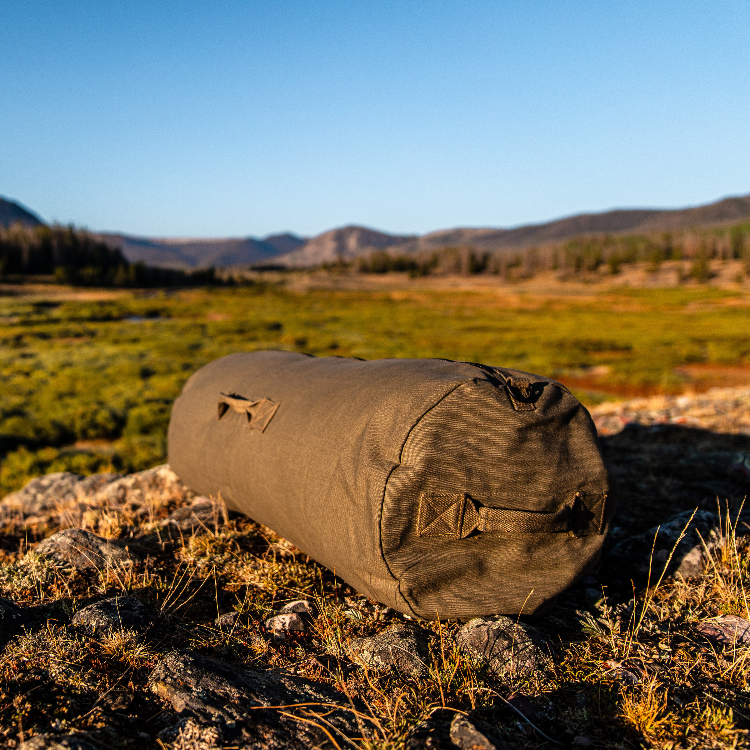 White Duck Hoplite Canvas Duffel Bag