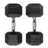 Barbell Standard Rubber Hex Dumbbells - view 7