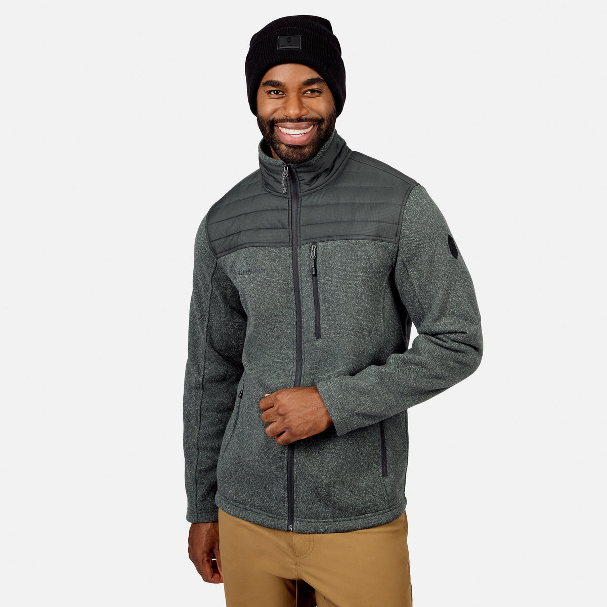 Free Country Men's Frore Knit Fleece Jacket