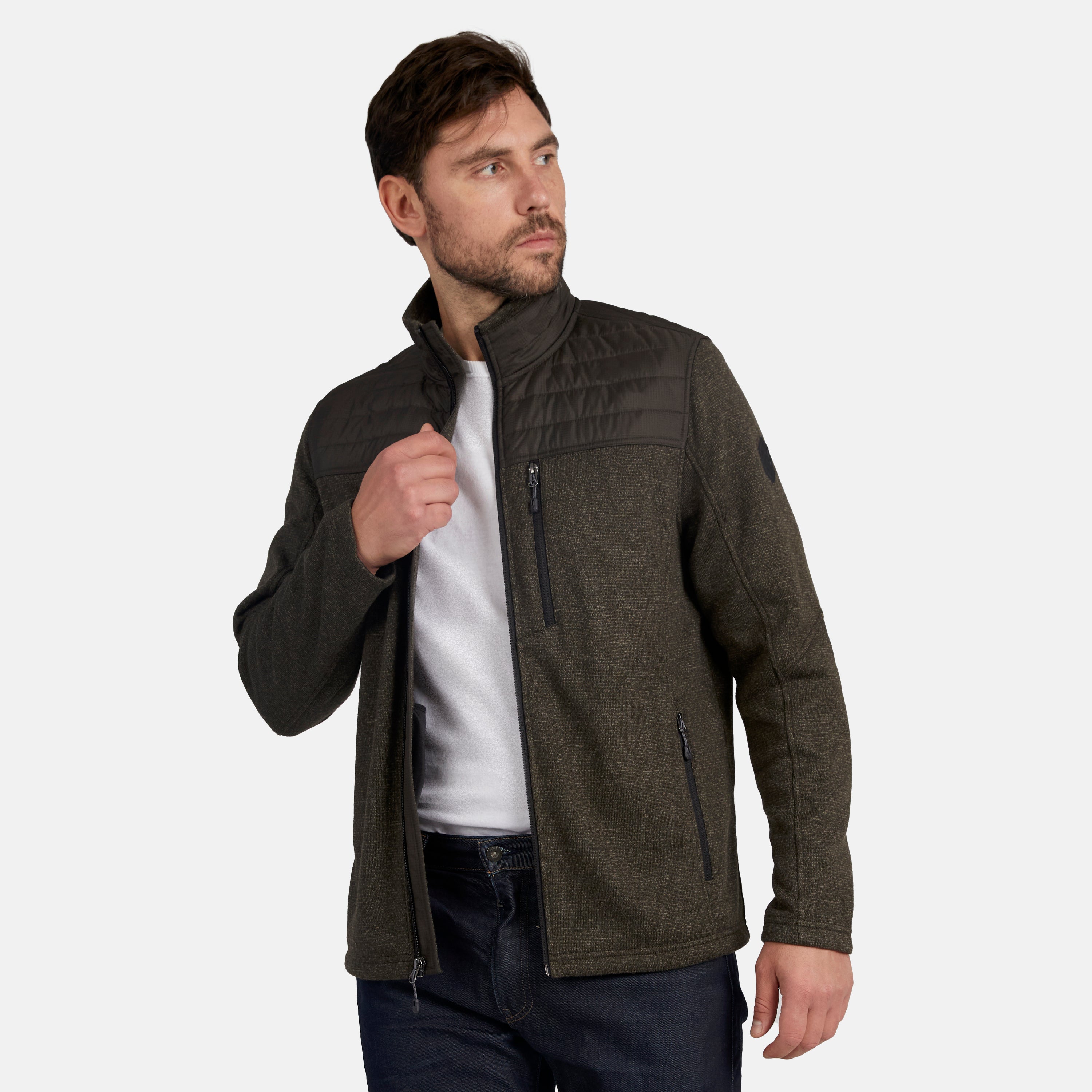 Free Country Men's Frore Knit Fleece Jacket