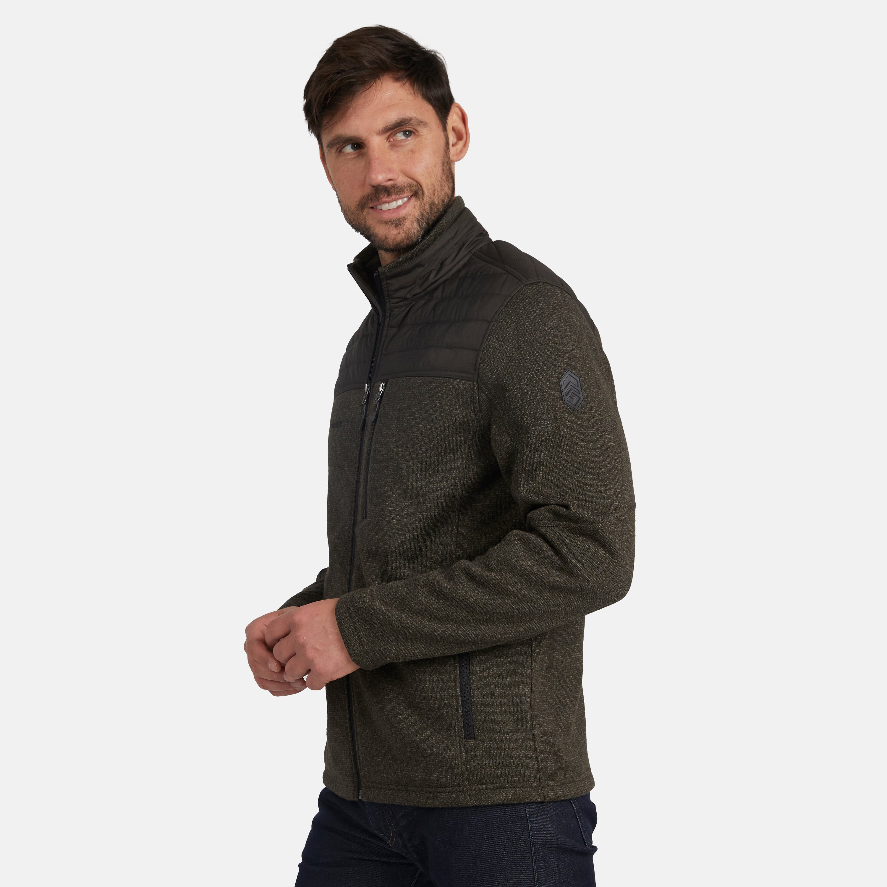 Free Country Men's Frore Knit Fleece Jacket