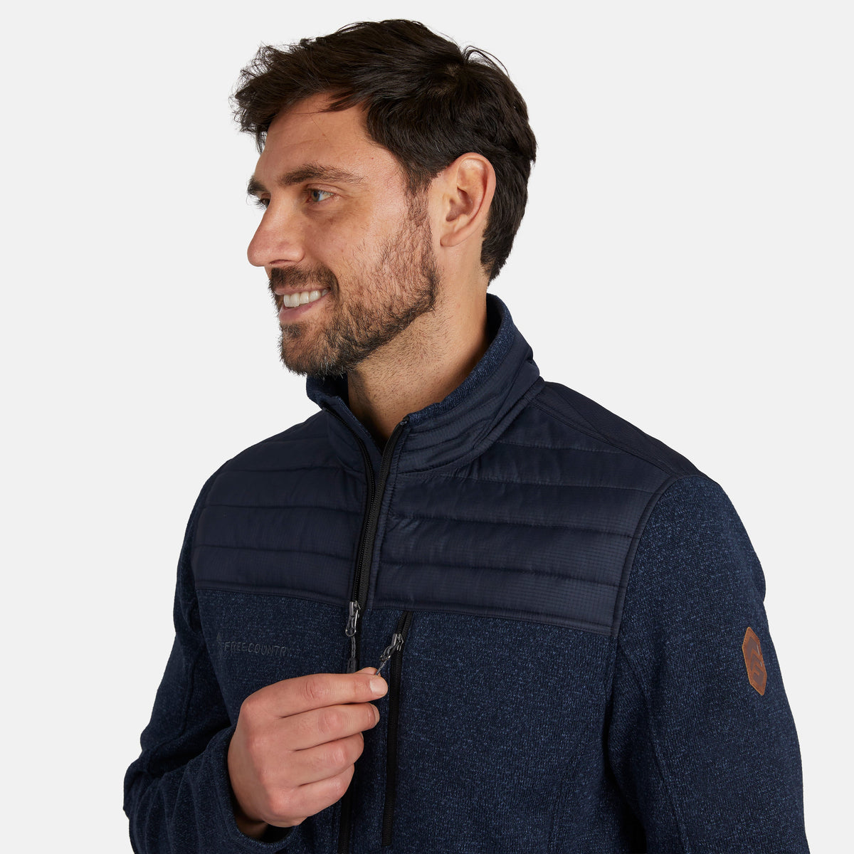Free Country Men's Frore Knit Fleece Jacket