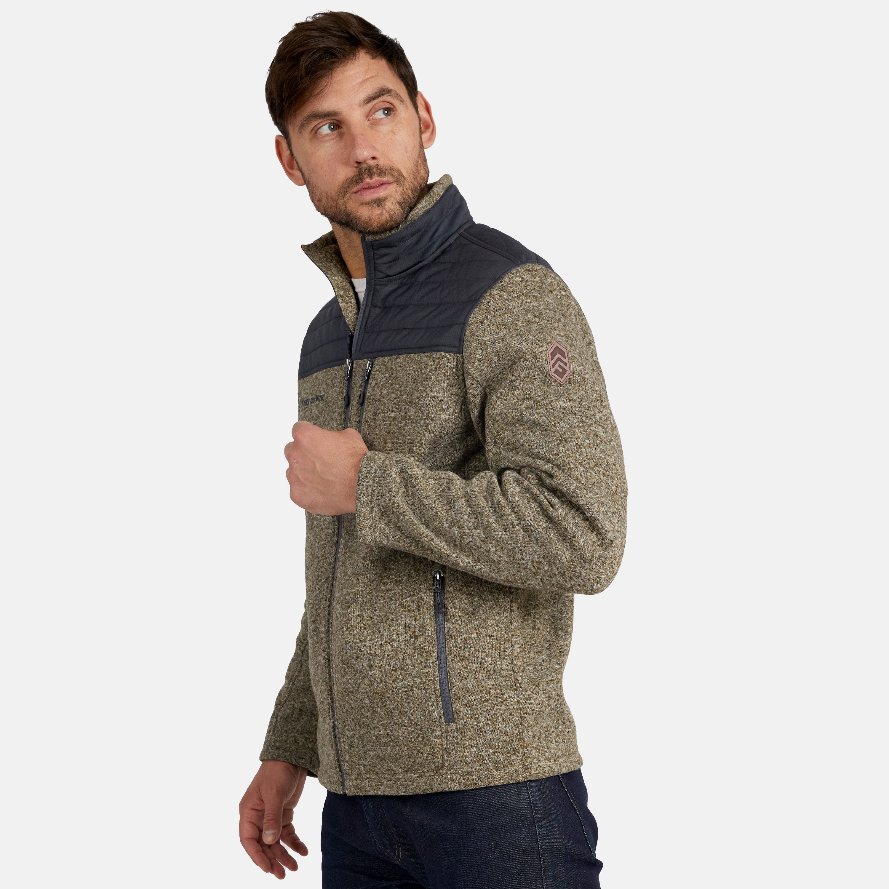 Free Country Men's Frore Knit Fleece Jacket