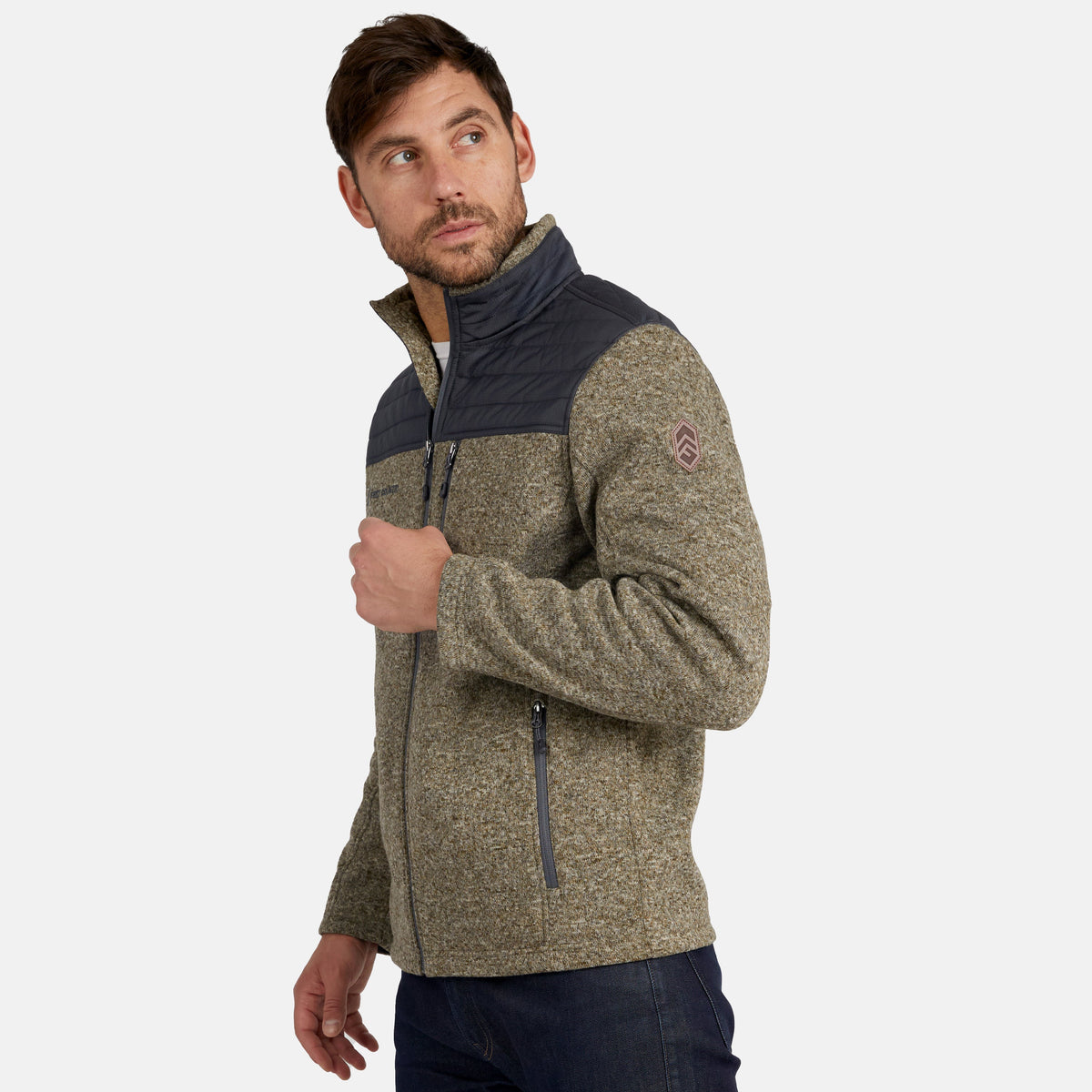 Free Country Men's Frore Knit Fleece Jacket