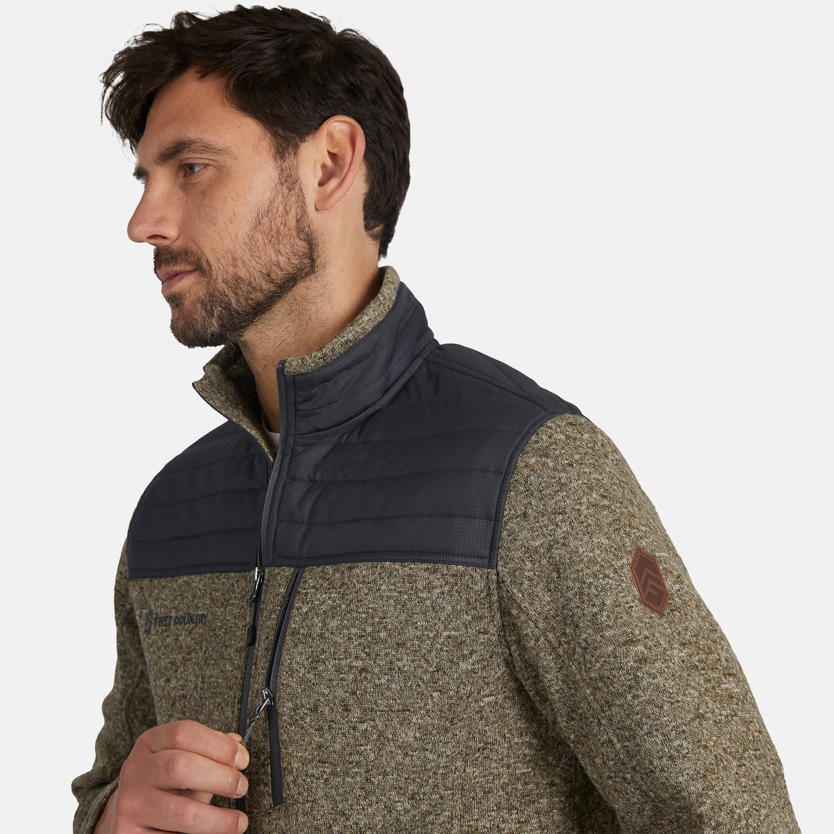 Free Country Men's Frore Knit Fleece Jacket
