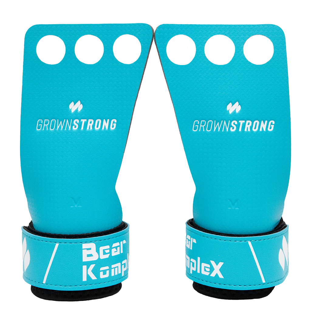 Bear KompleX x Grown Strong Carbon Comp 3-Hole Hand Grips by Bear KompleX