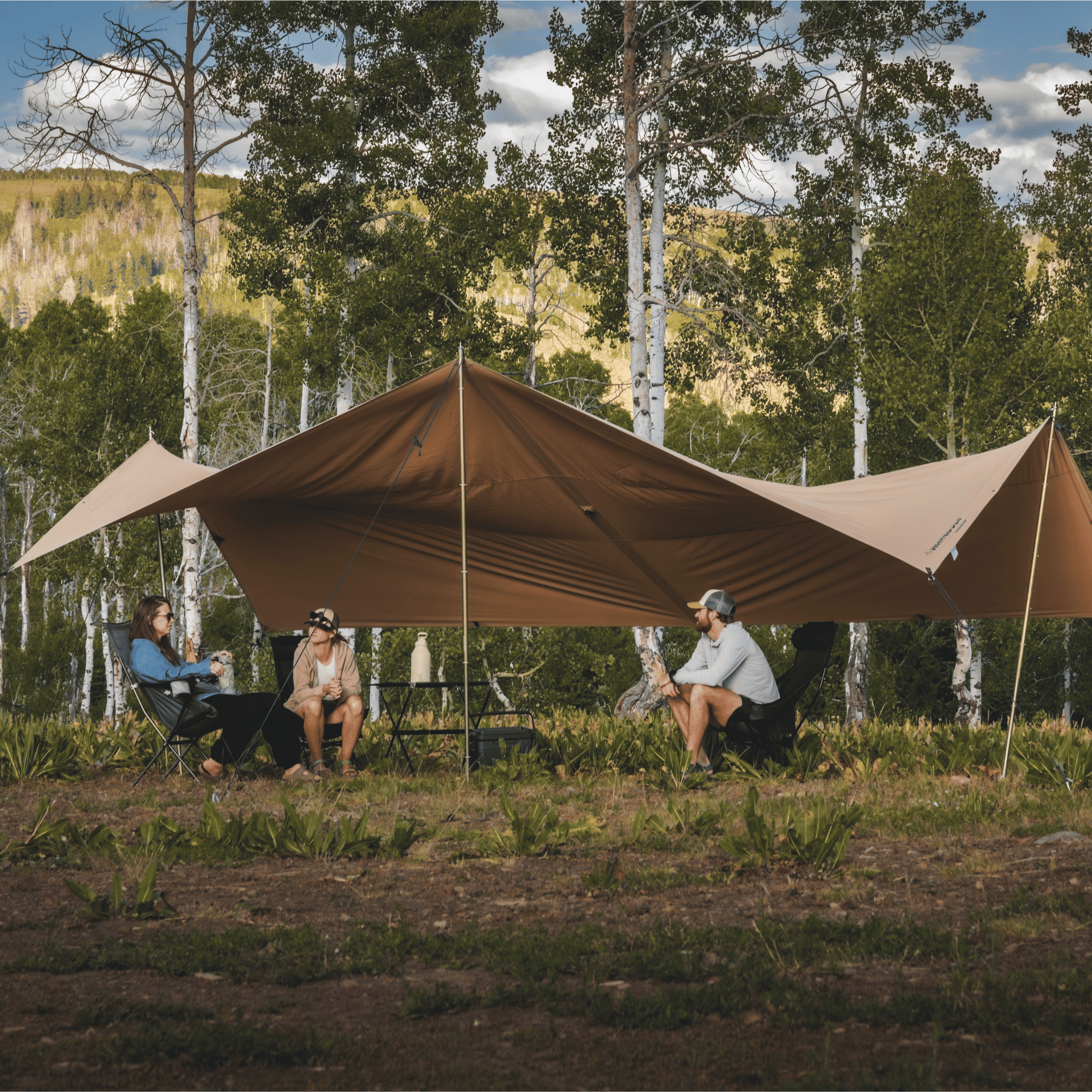 White Duck Sunshade Tarp