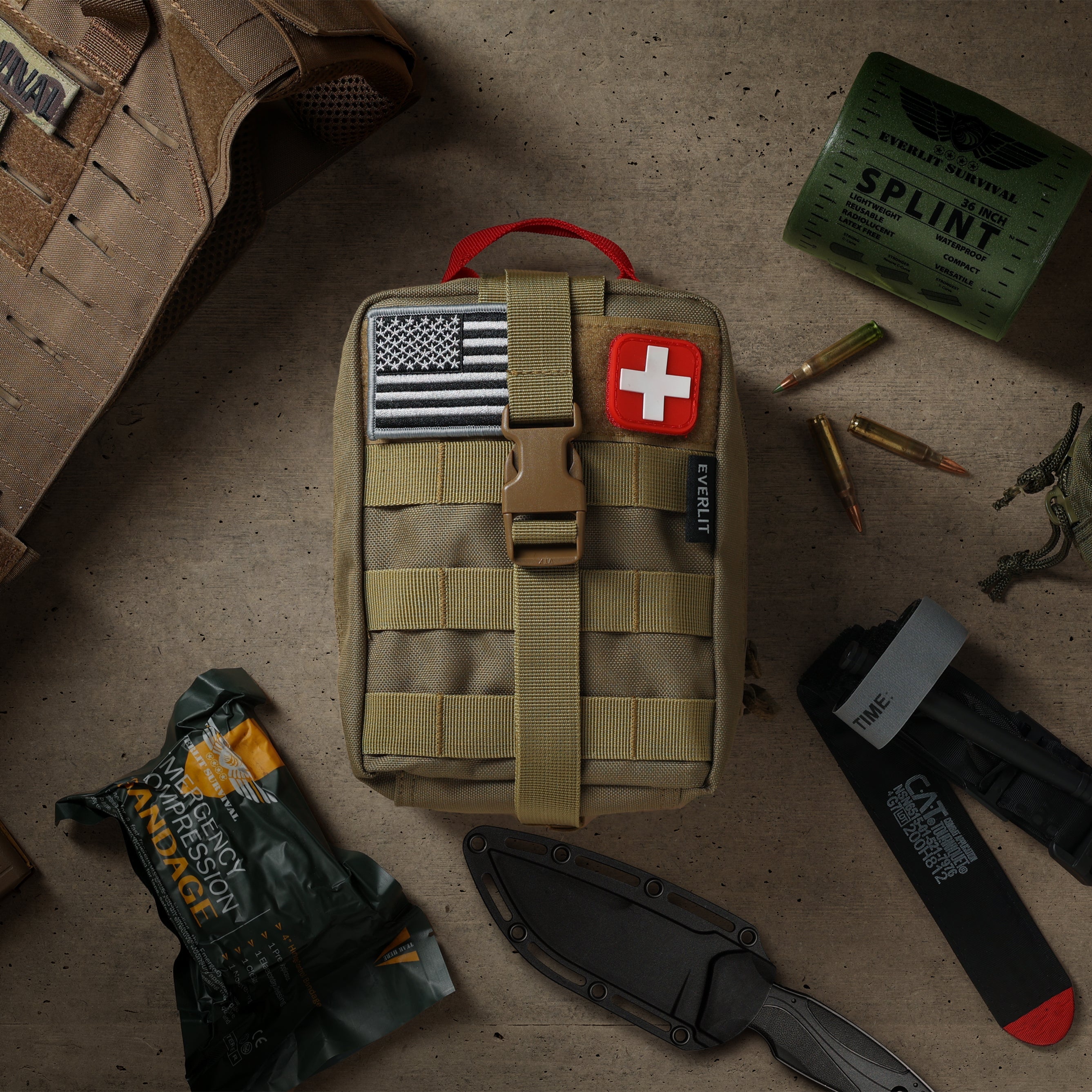 STARTER TRAUMA KIT by Everlit Survival