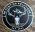 Round 3D Hunting Solutions Stickers — product view 1