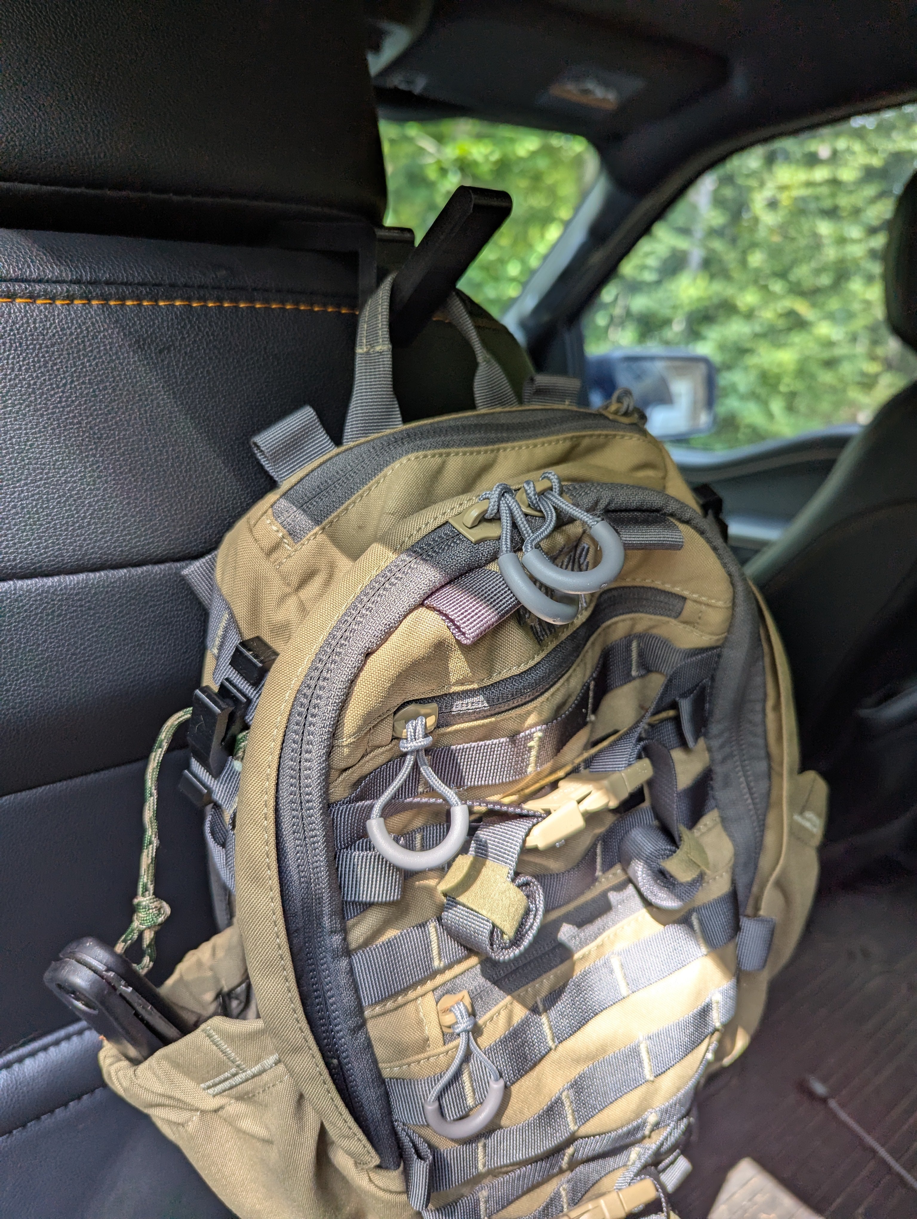 3D Hunting Solutions Headrest Post Bow/Gear Hanger — product view 2
