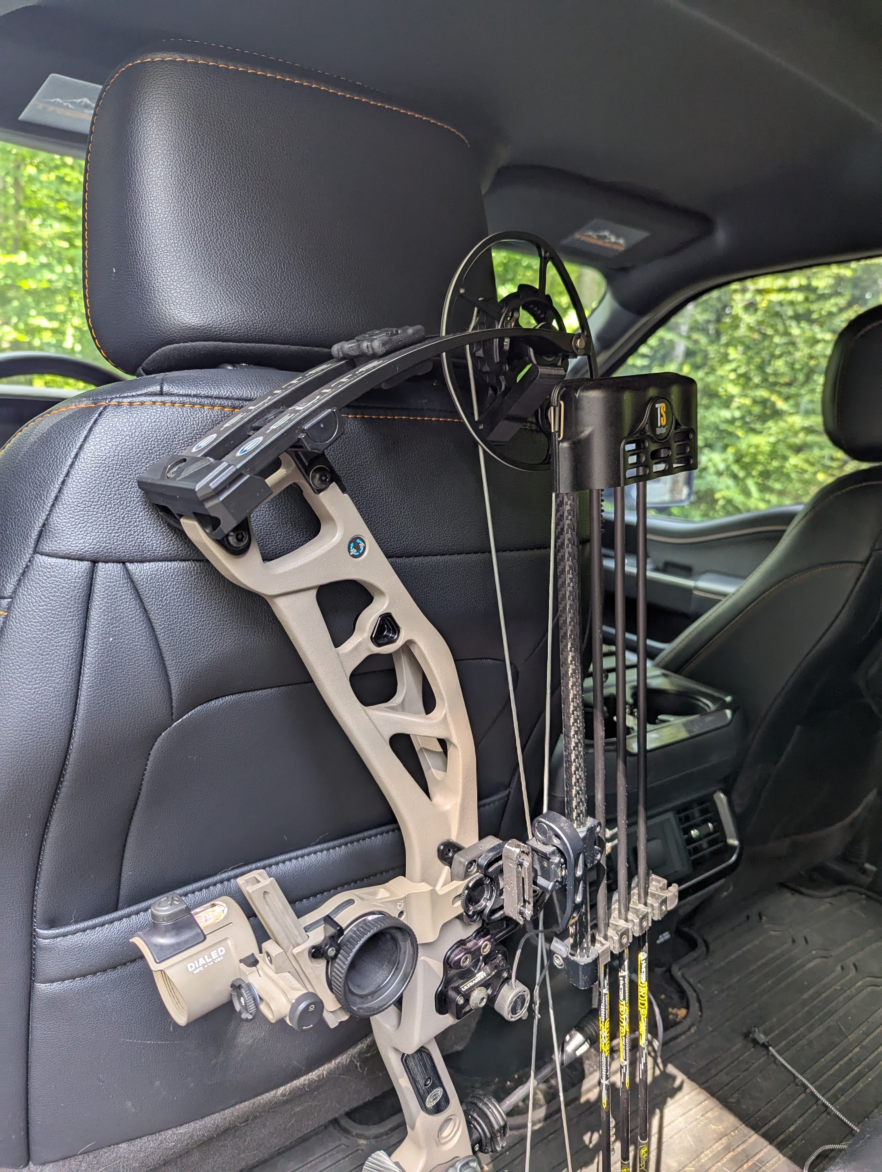 3D Hunting Solutions Headrest Post Bow/Gear Hanger — product view 4