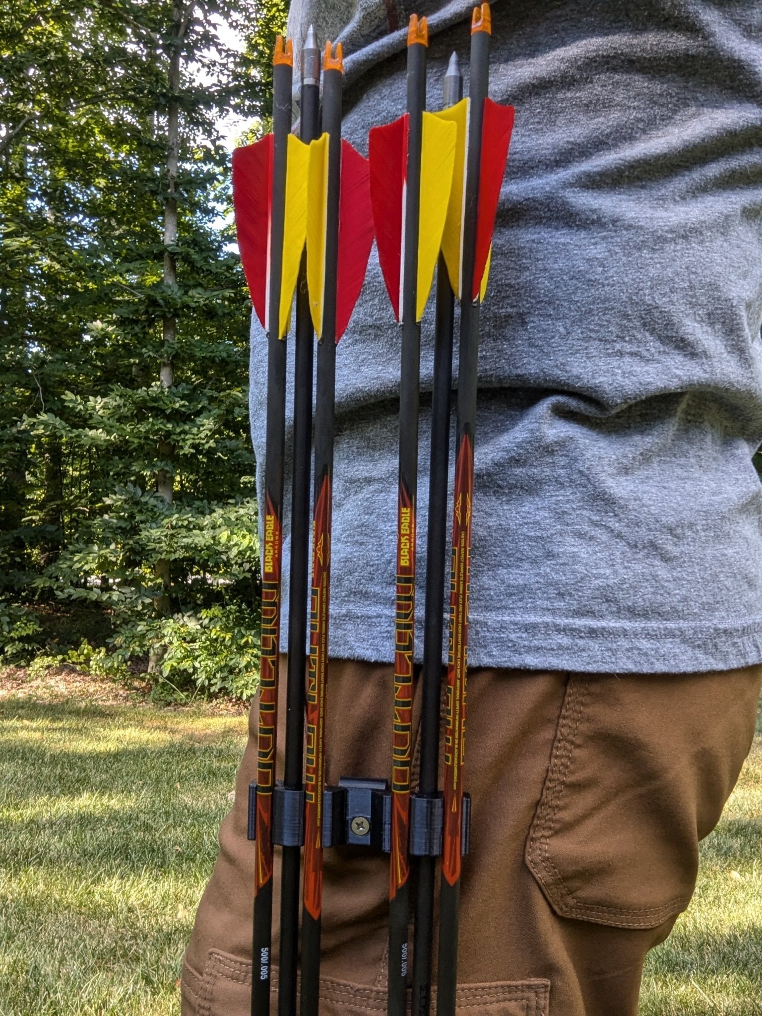3D Hunting Solutions Target Practice Archery Quiver — product view 1