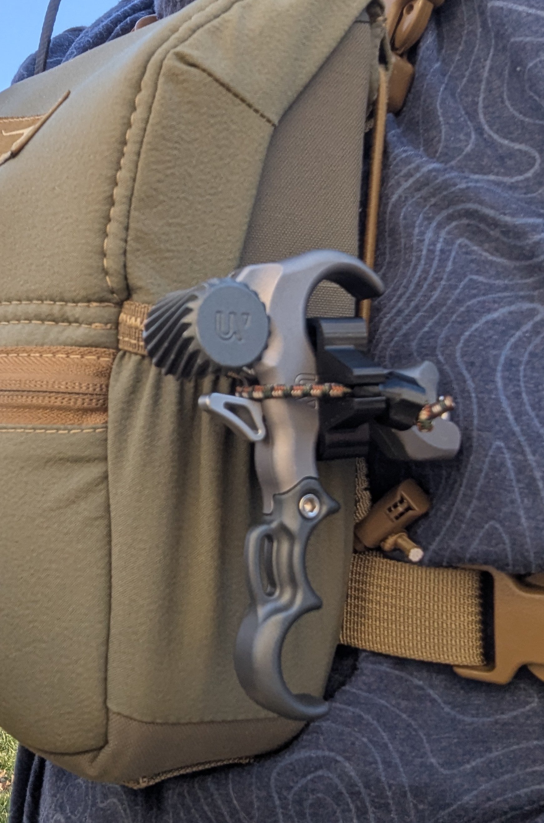 3D Hunting Solutions Archery Release Molle Holster for Thumb Releases — product view 2