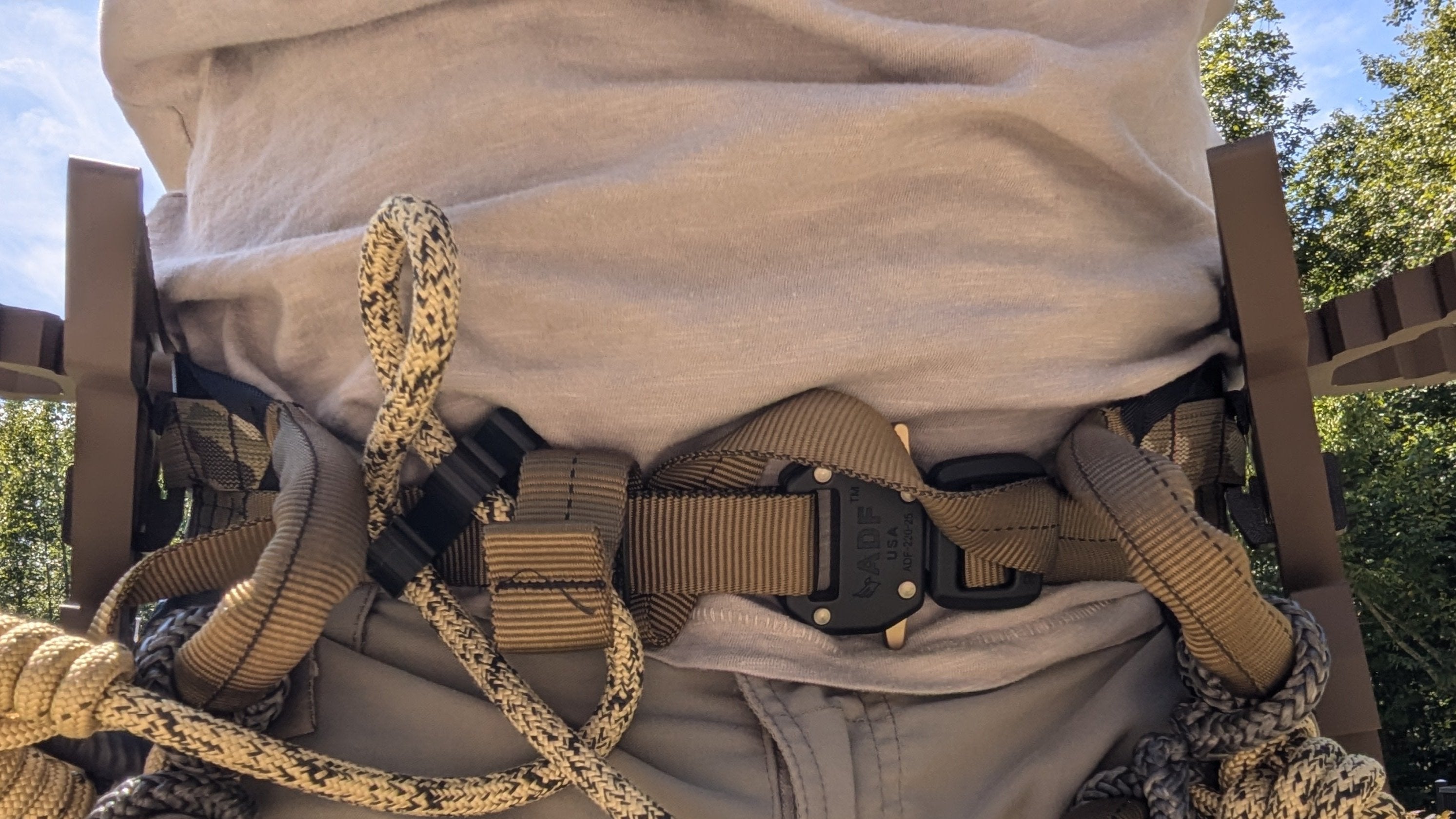 3D Hunting Solutions Trophyline Hyperlite Climbing Stick Hanger — product view 2