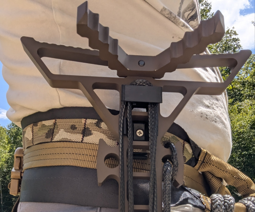 3D Hunting Solutions Trophyline Hyperlite Stick Caddy for Saddle Hunting — product view 1