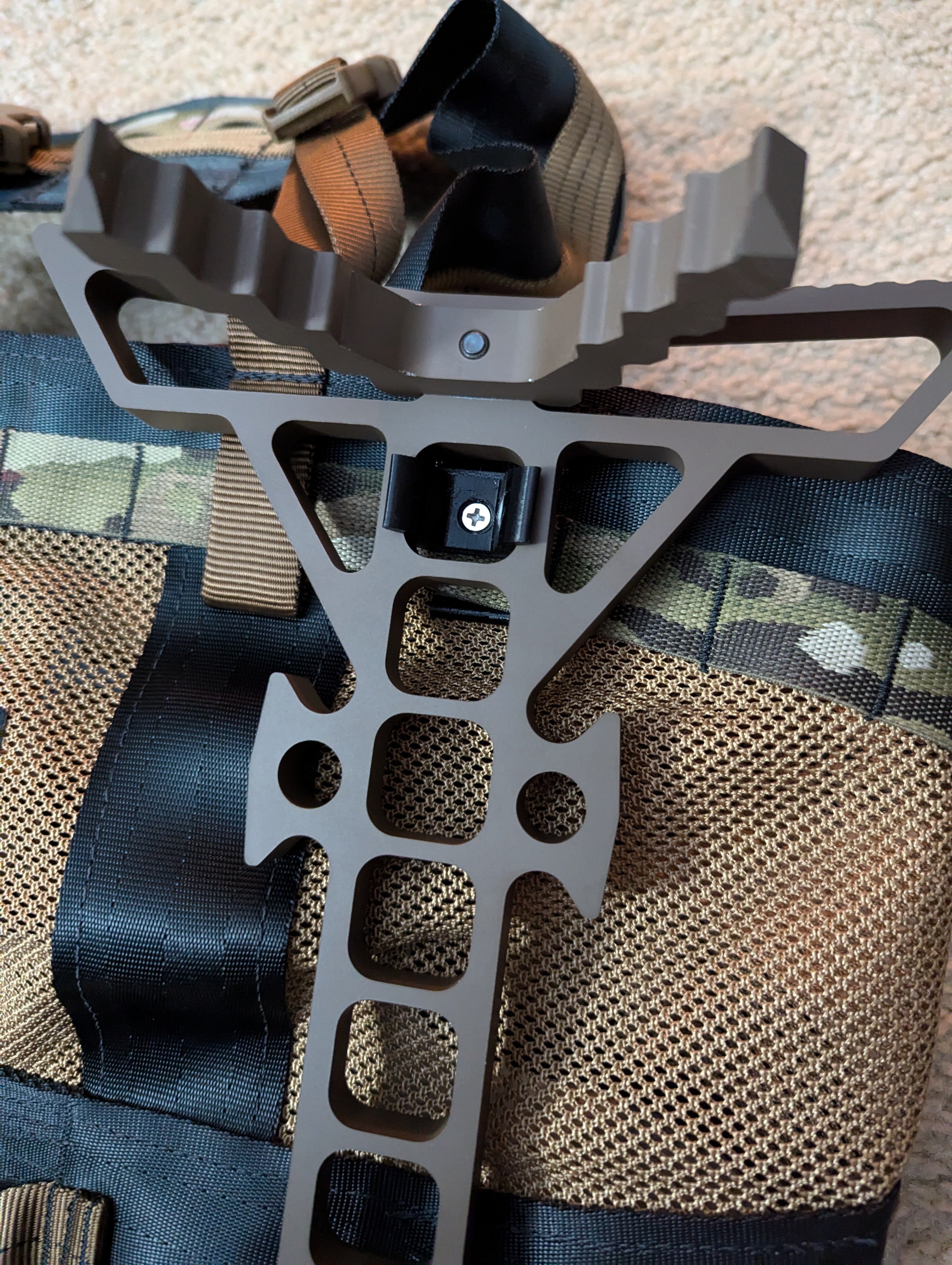 3D Hunting Solutions Trophyline Hyperlite Stick Caddy for Saddle Hunting — product view 2