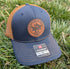 3D Hunting Solutions Brown and Blue Hat — product view 1