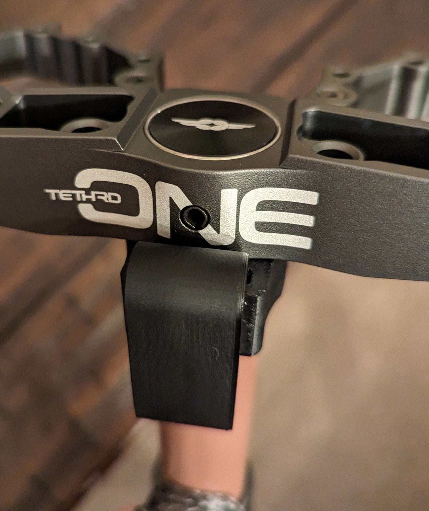 3D Hunting Solutions 1" Round Stick Caddy for Saddle Hunting - Tethrd One, Latitude Synergy, Arsenal Carbonlite, TreeStyx — product view 3
