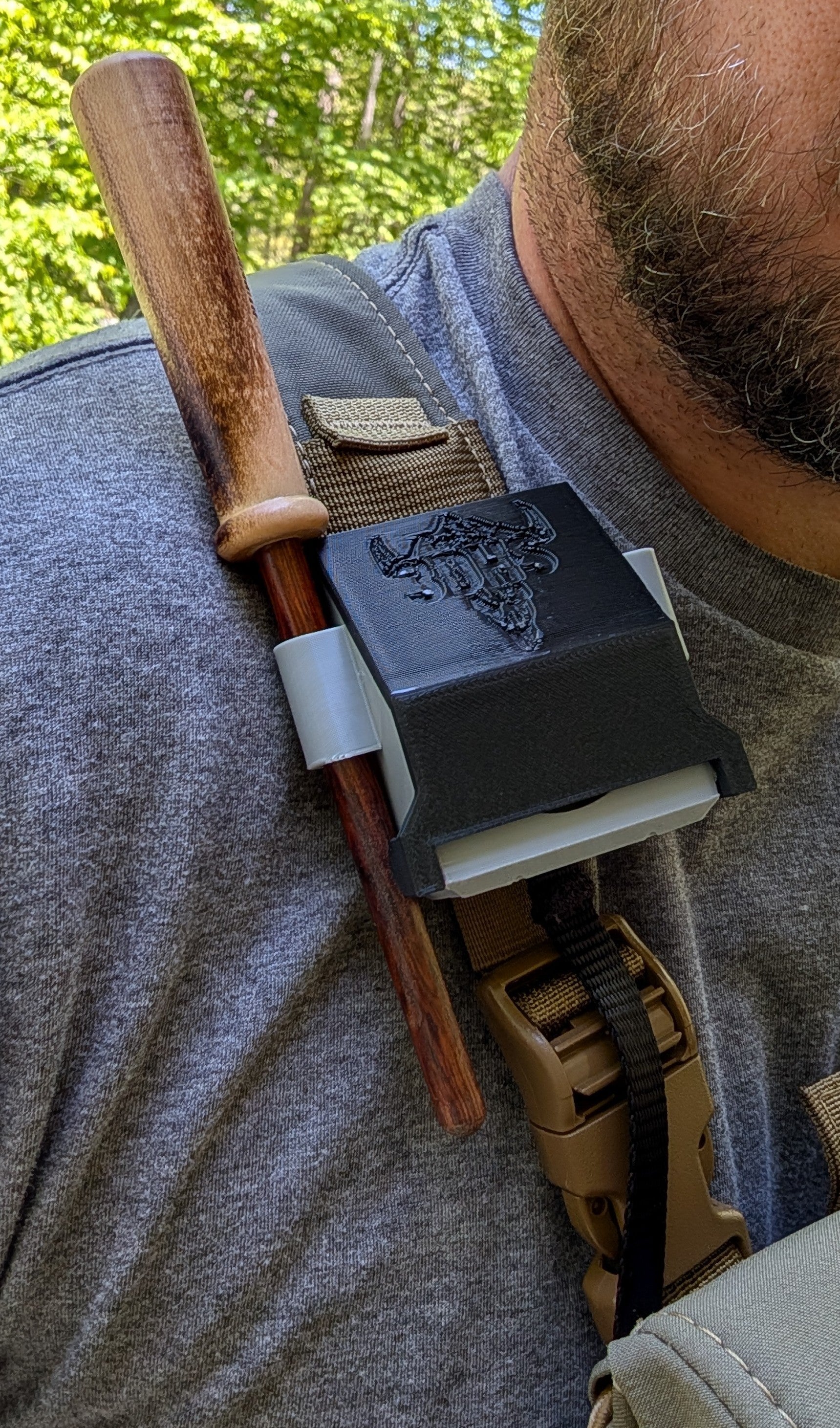 3D Hunting Solutions Rut & Strut Mouth Call Caddy — product view 1
