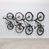 Swivel Mount Bike Storage Rack | 2 Bike Garage Wall Hooks - product view 6