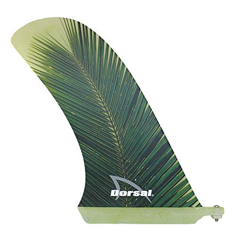 DORSAL Longboard Fiberglass Fins — 10" / Green / Fiberglass