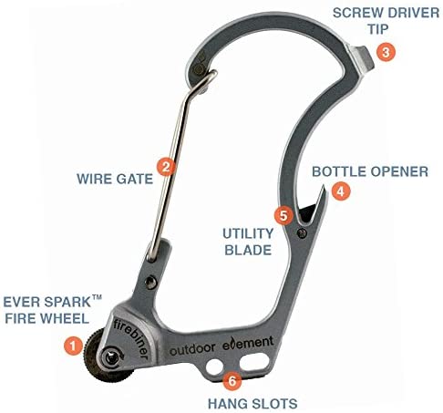 Outdoor Element Firebiner (Specialty Versions)