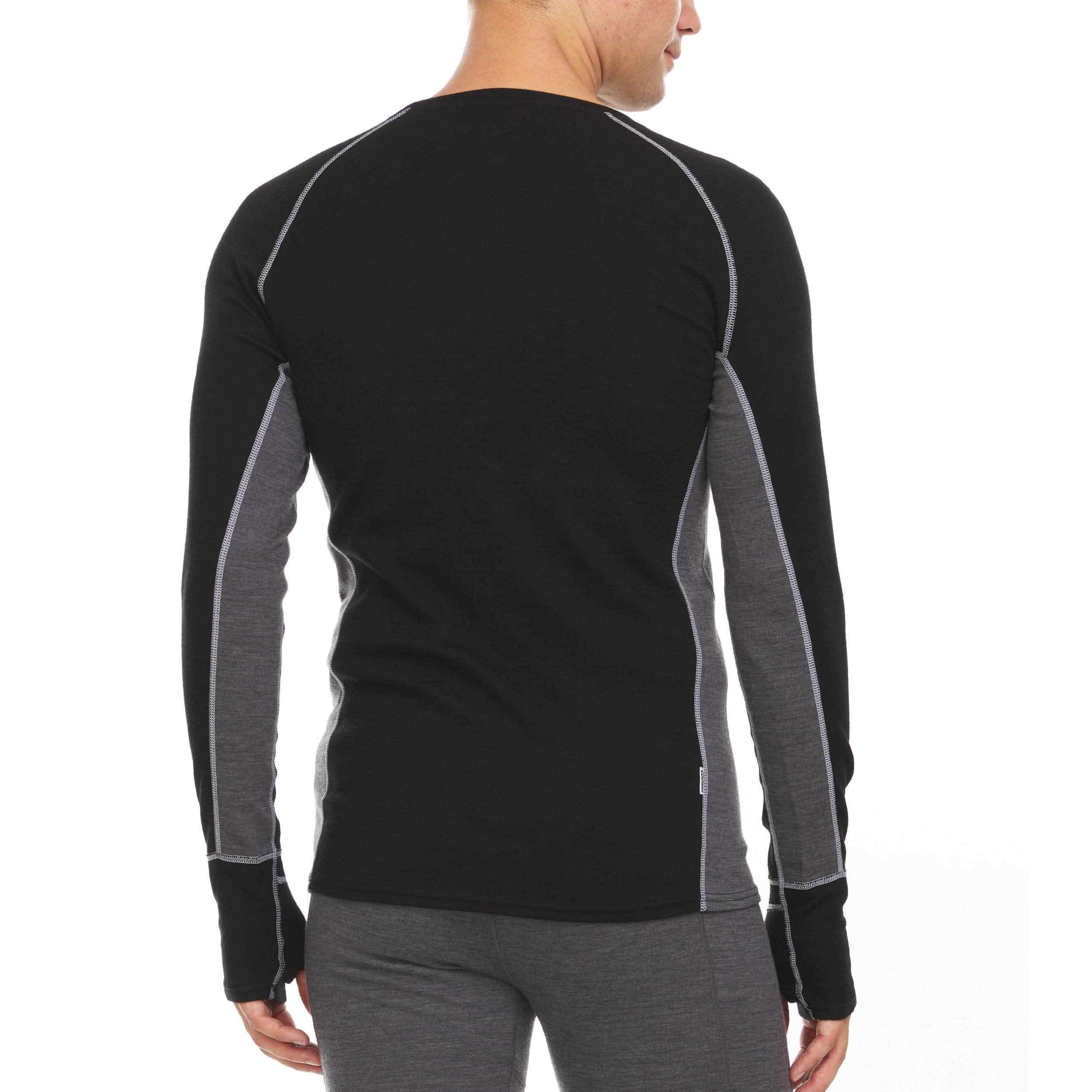 Minus33 Merino Wool Clothing Woolverino Men's Midweight L/S Crew