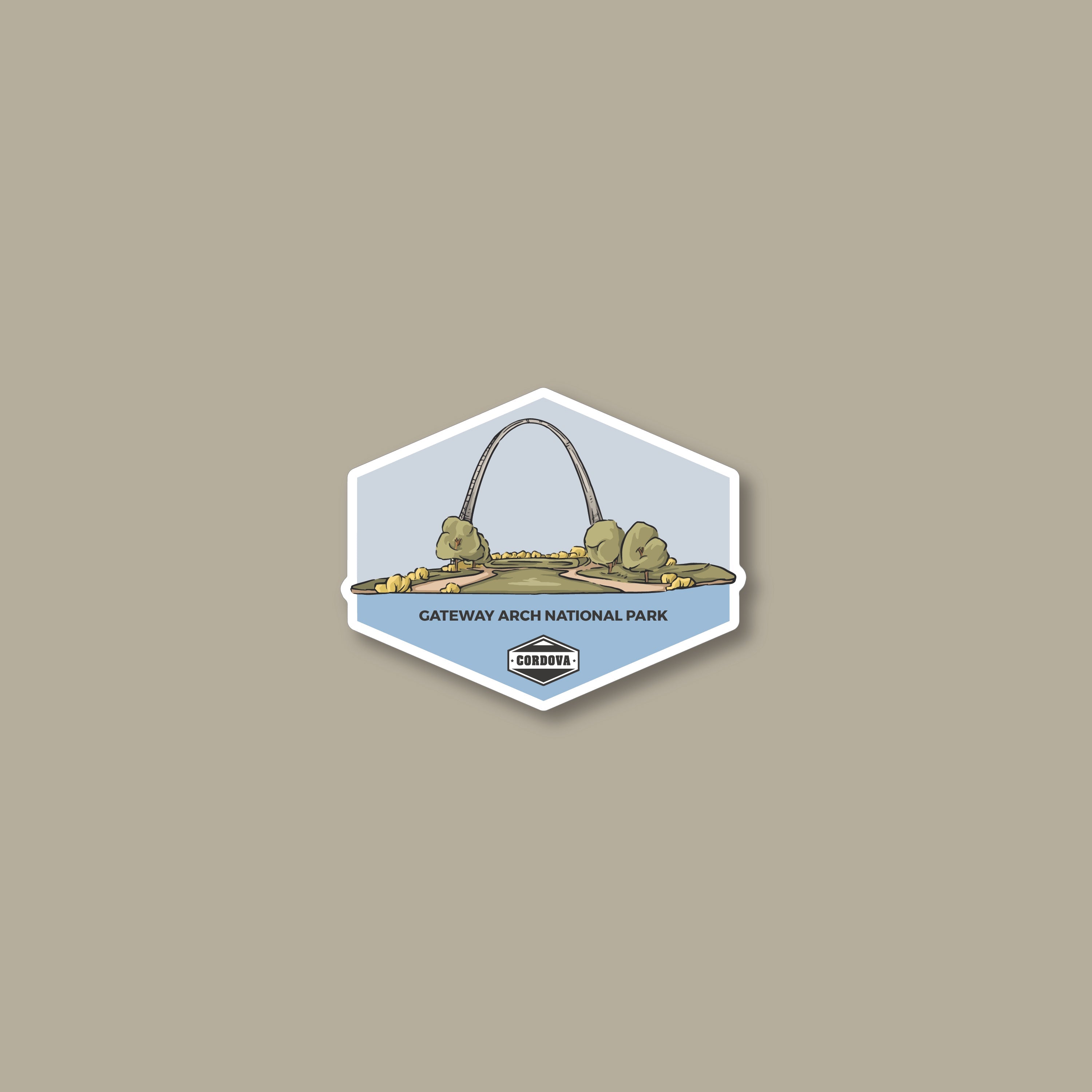 Cordova National Parks Stickers