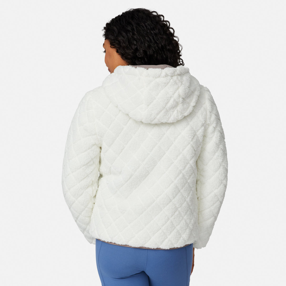 Free Country Women's Hooded Cirrus Quilted Reversible Jacket
