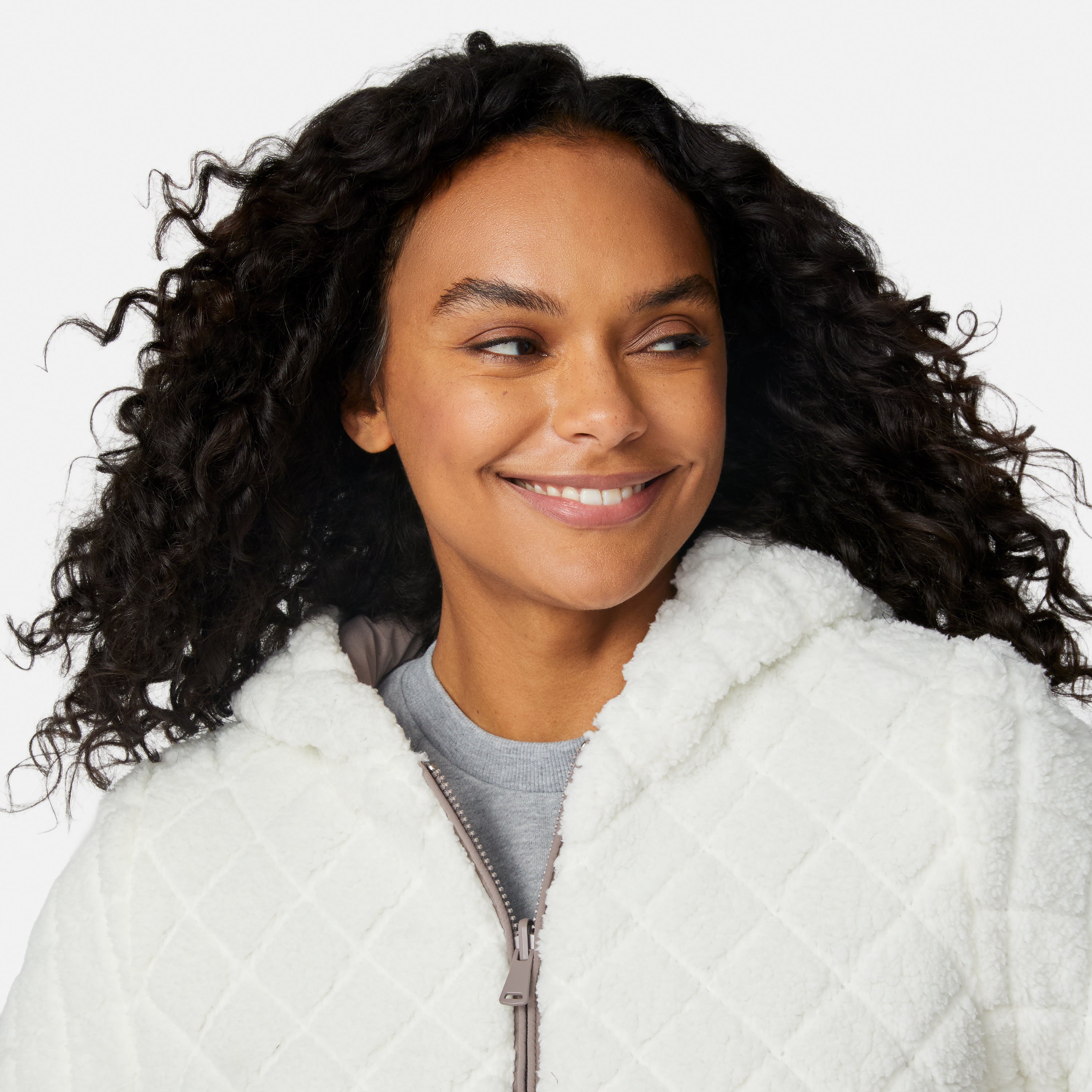 Free Country Women's Hooded Cirrus Quilted Reversible Jacket