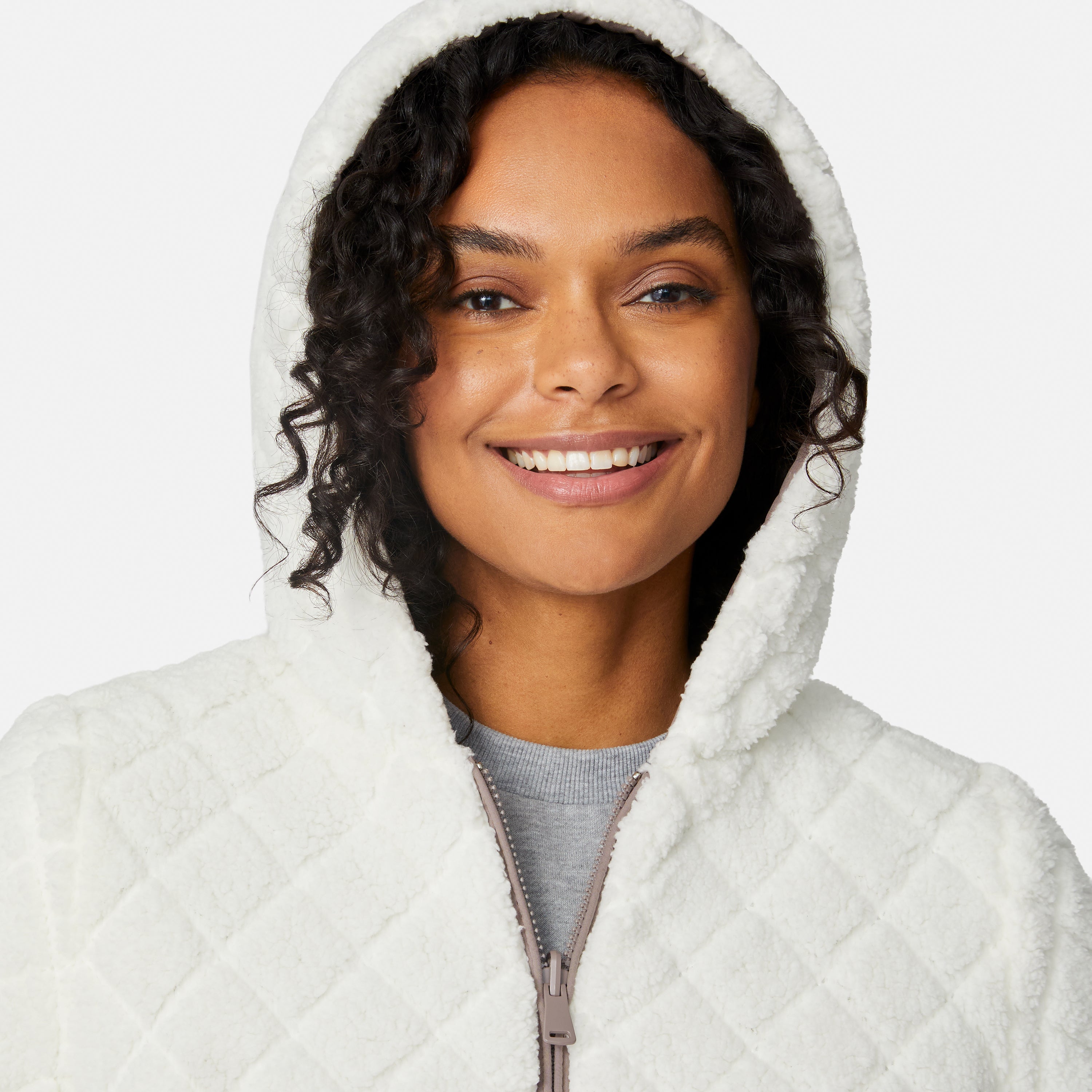Free Country Women's Hooded Cirrus Quilted Reversible Jacket