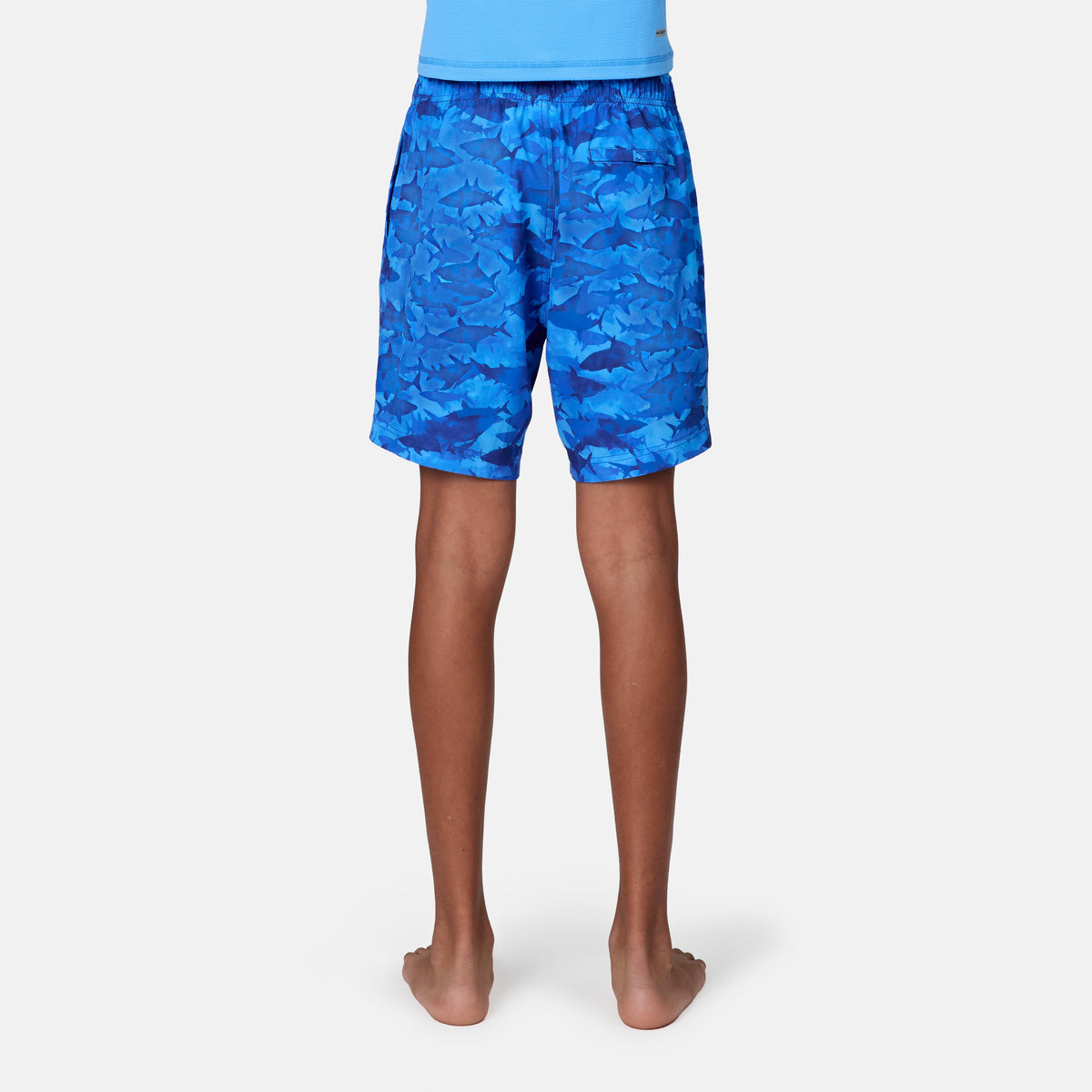 Free Country Boys' Shark Academy Swim Short