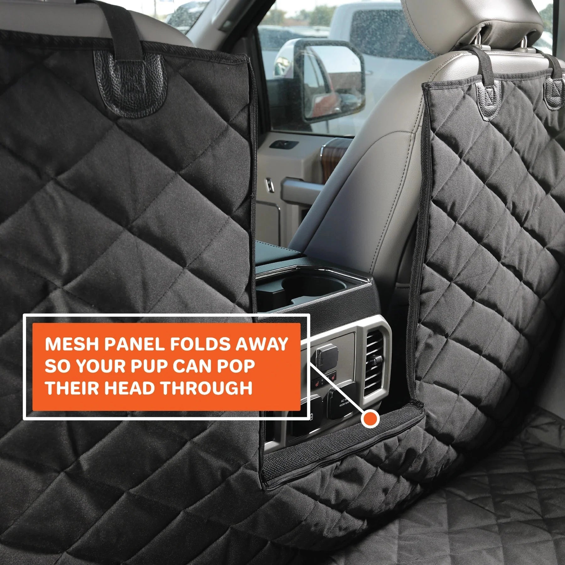 4Knines Floor Hammock for Crew Cab Trucks - Passenger Side