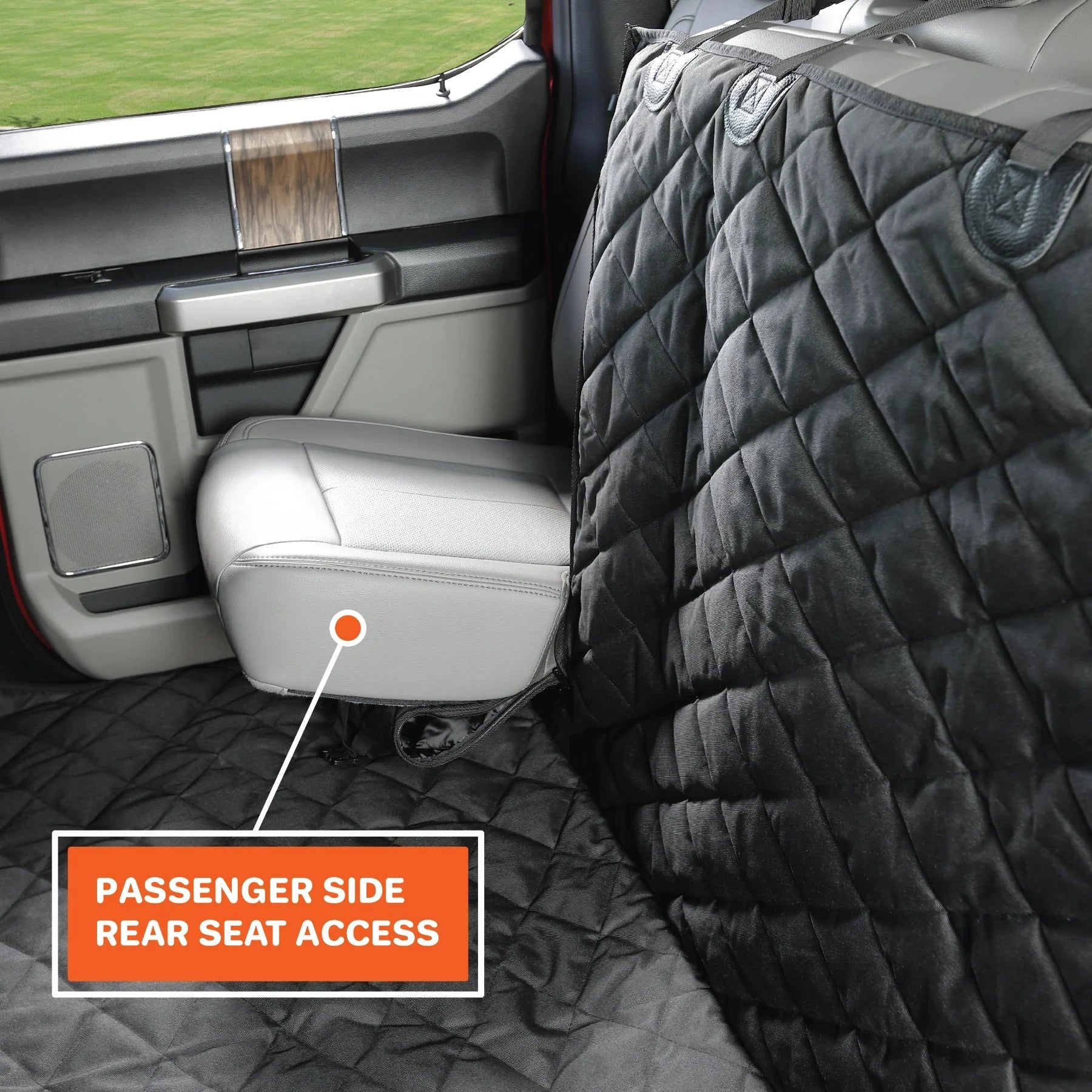 4Knines Floor Hammock for Crew Cab Trucks - Passenger Side