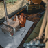 White Duck Stove Mat