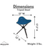 Alpine Mountain Gear Tripod Stool