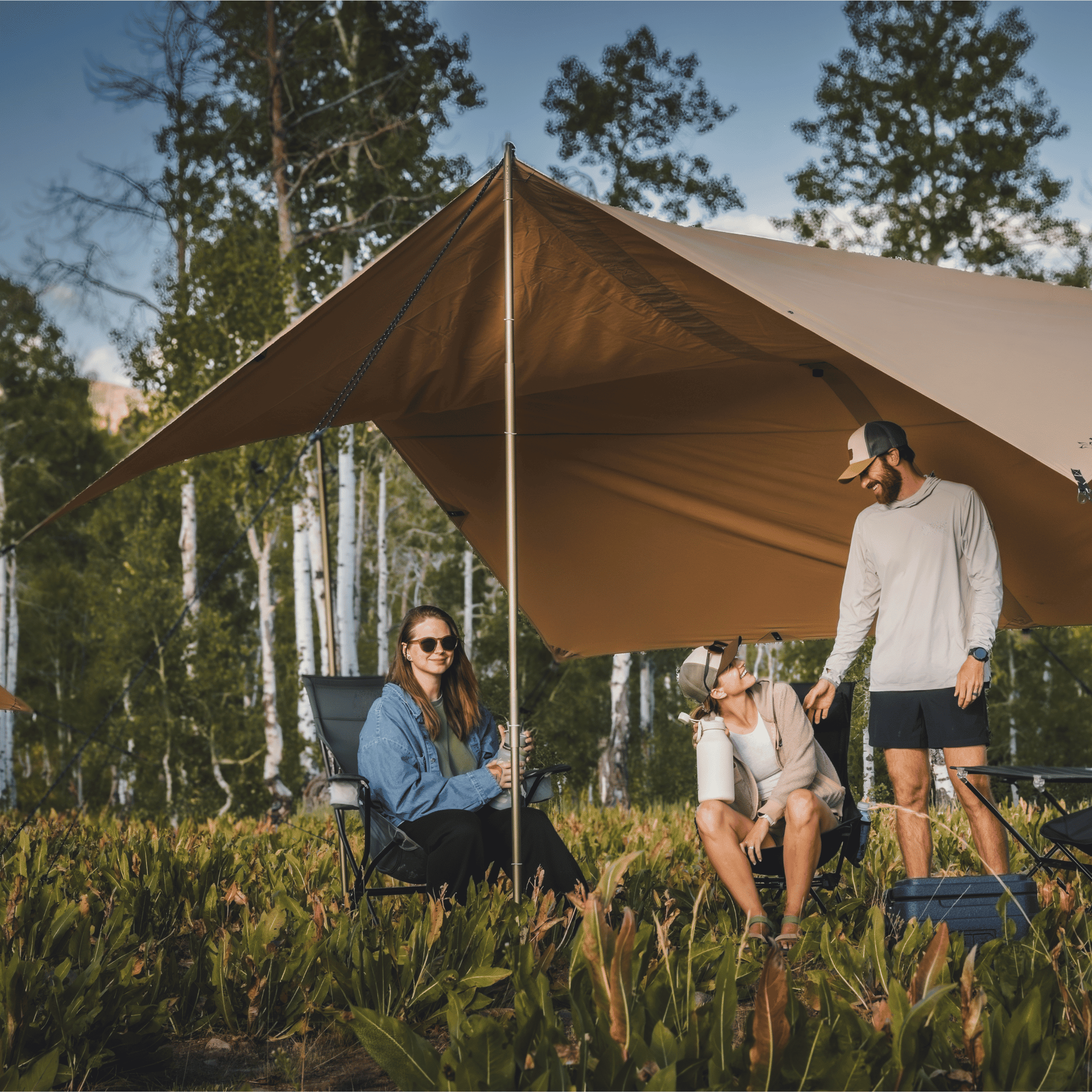 White Duck Sunshade Tarp 330