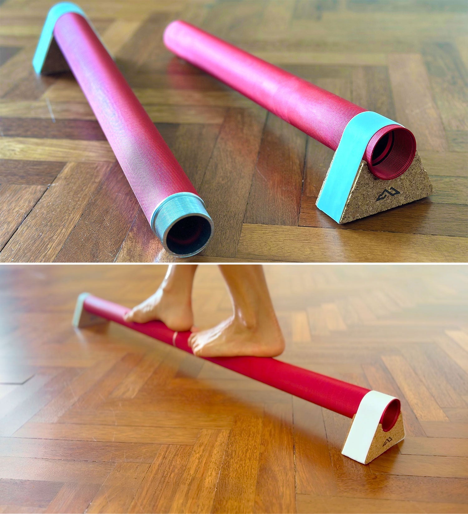 NeuroBeam Modular Barefoot Balance Beam by Muscle Mountain