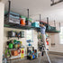 4' x 8' Faber Overhead Garage Storage with Hooks | Holds 700 lbs - product view 4