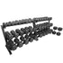 Barbell Standard Rubber Hex Dumbbells - view 23
