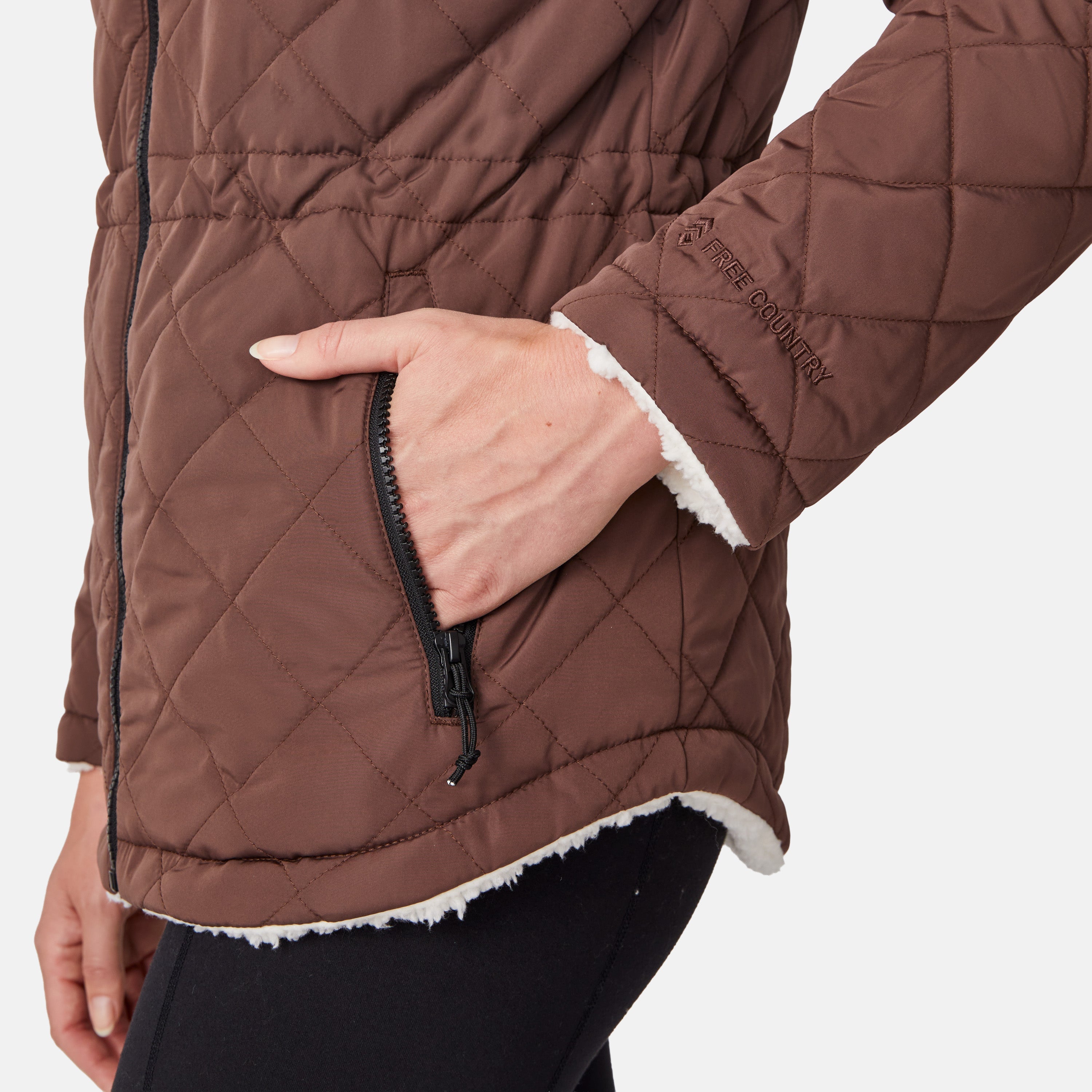 Free Country Women's Switch It Up Cloud Lite Reversible Jacket