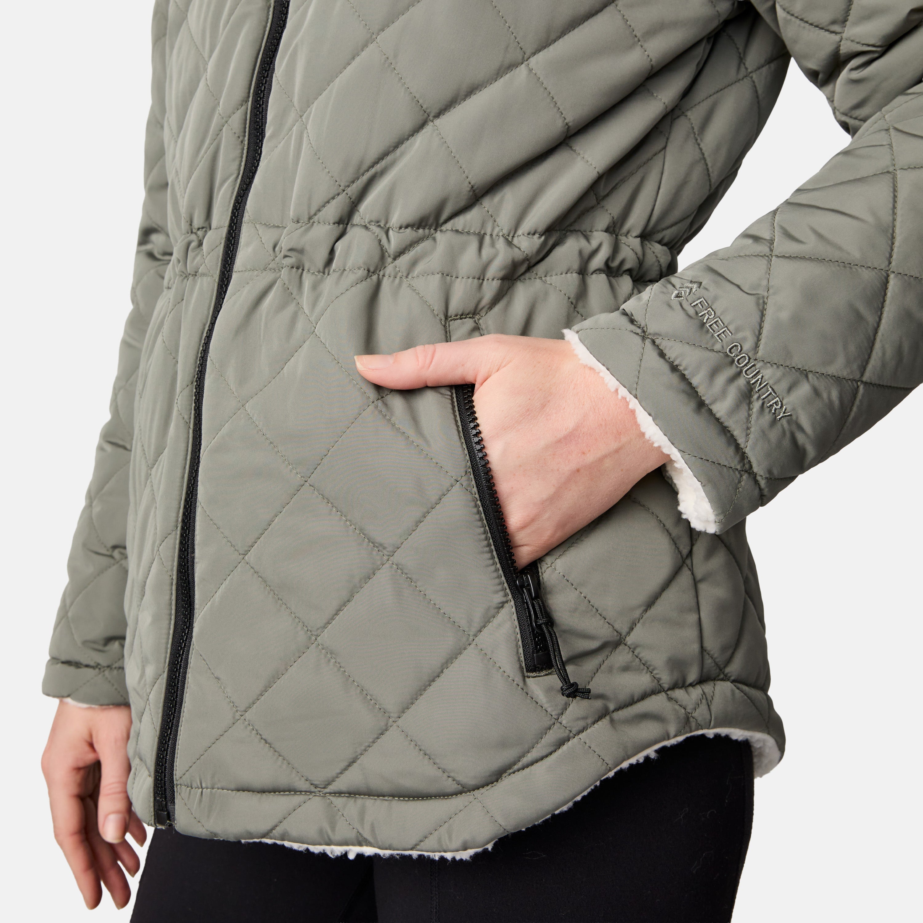 Free Country Women's Switch It Up Cloud Lite Reversible Jacket